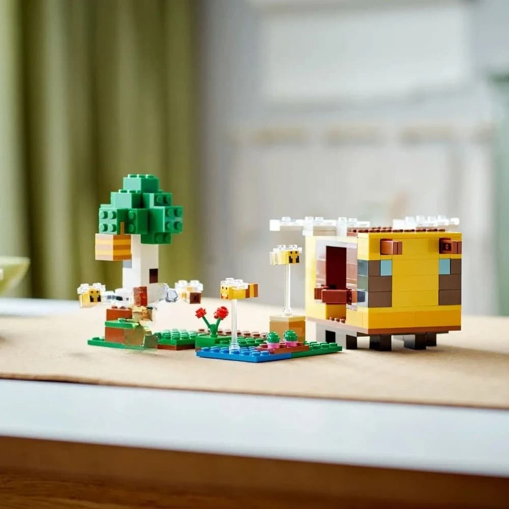 254 pezzi creativi The Bee Cottage Building Blocks mondo fai da te con figure assemblare mattoni giocattolo regalo per bambini bambini