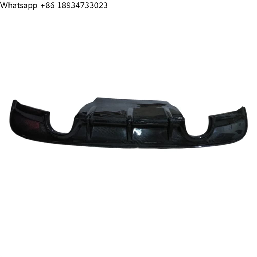 Diffusore Posteriore in Vera Fibra di Carbonio, Spoiler per Paraurti, Kit Carrozzeria 2015-2017 per Jaguar XE Sedan 4 Porte, Accessori Esterni per Auto