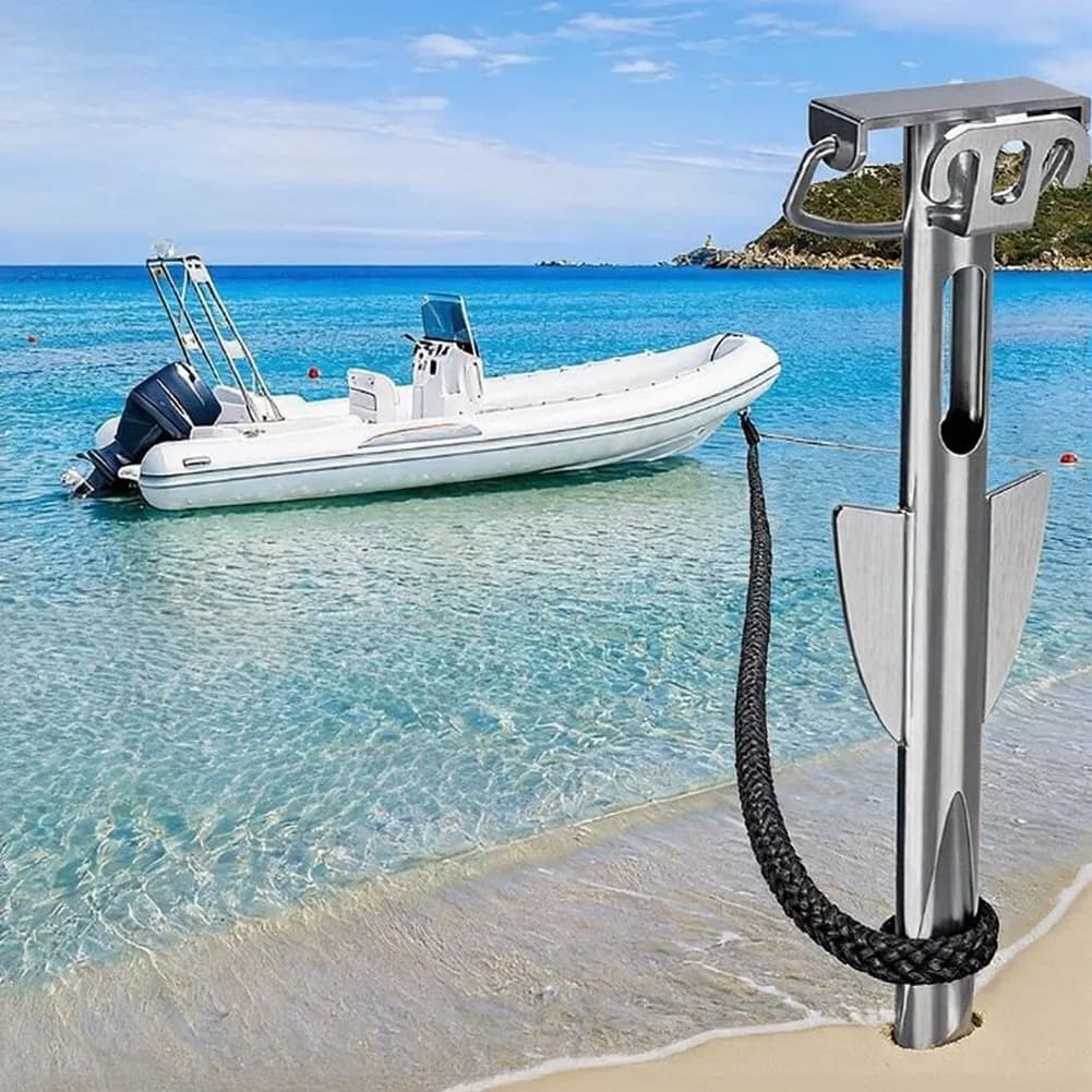 14FT Bungee Dock Line with 316 Stainless Steel Shackle for Kayak Pontoon Boat Docking Elastic Marine Rope 16mm