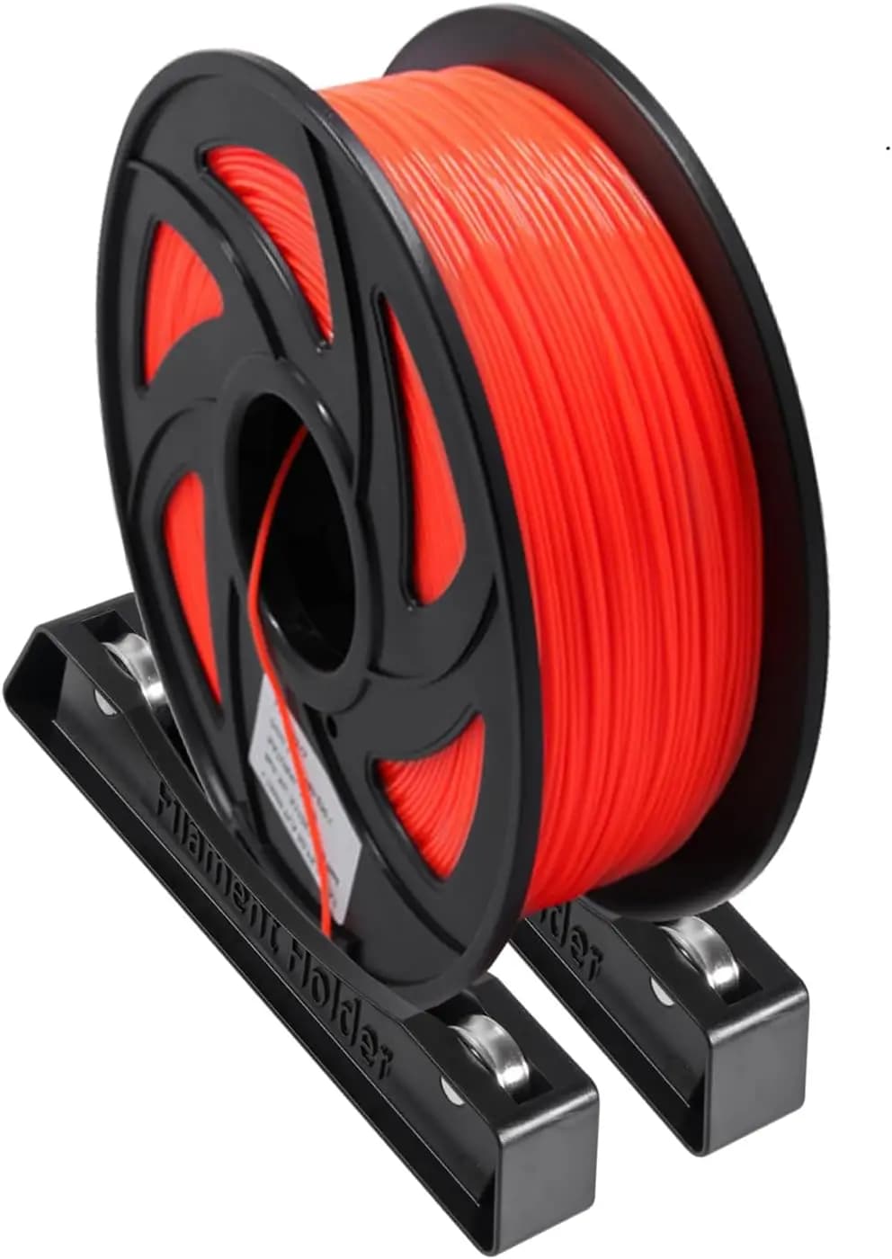 2-piece 3D Printer Filament Coil Holder with 1 kg PLA/ABS/TPU/PETG Filament Support