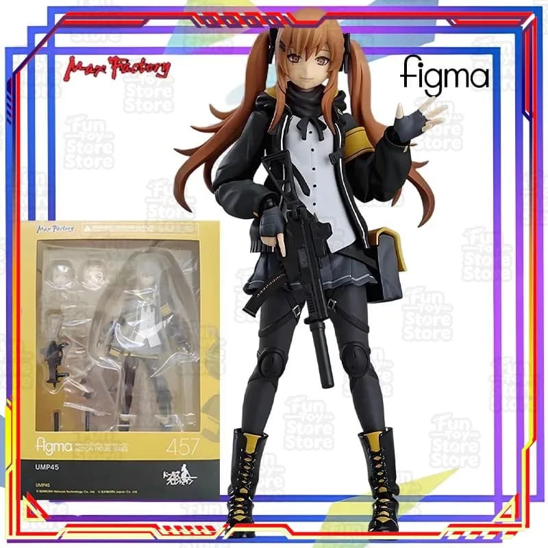 Action Figure Figma UMP9 di Girls' Frontline, Modello da Assemblare, Giocattolo da Collezione, Statuetta Anime, Regalo per i Fan