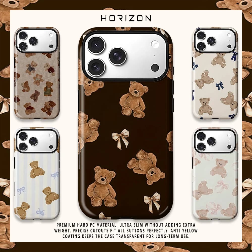 White Constellations On Black Glossy HD Phone Case For iPhone 17 16 15 14 Plus 13 Pro Max Film 2-in-1 Shockproof Cover