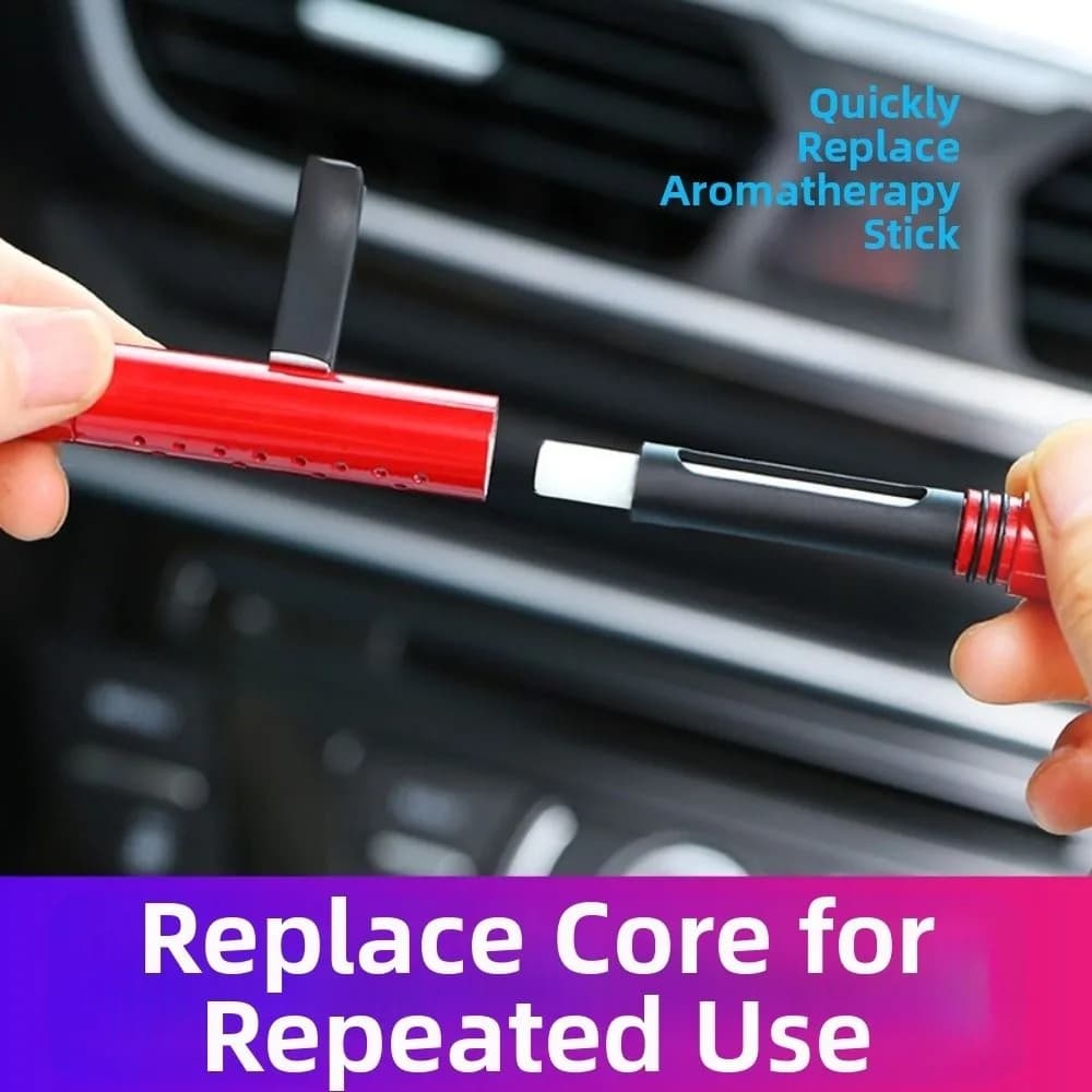 Deodorante per auto da appendere resistente, clip profumata, ornamento per auto, clip profumata da agganciare alla presa d'aria, bottiglia vuota per capsule di fragranza