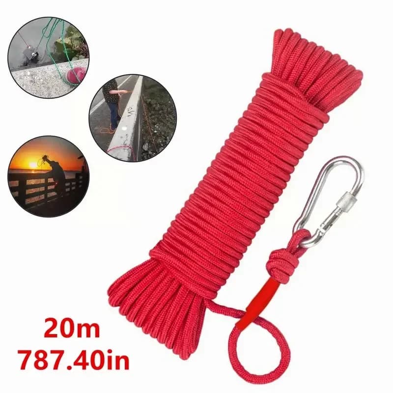 Magnetic rope, rescue rope, to pull the field