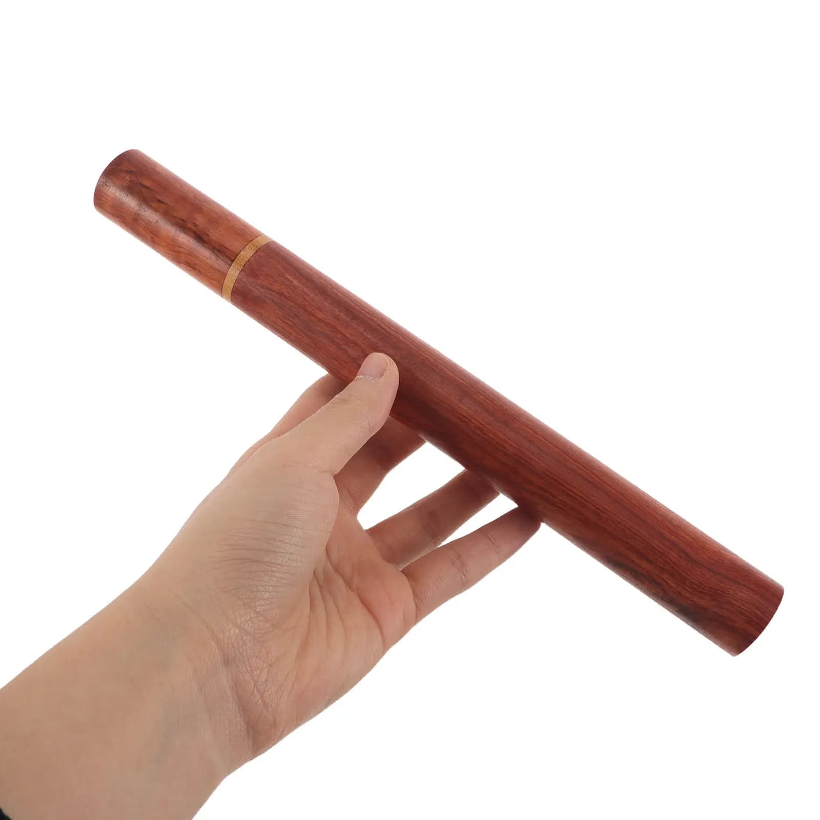 2 Pezzi Contenitore Portatile in Legno di Palissandro per Bastoncini d'Incenso, Tubo per Conservare l'Aroma, Ideale per Viaggi, Yoga, Tempio, Uso Esterno