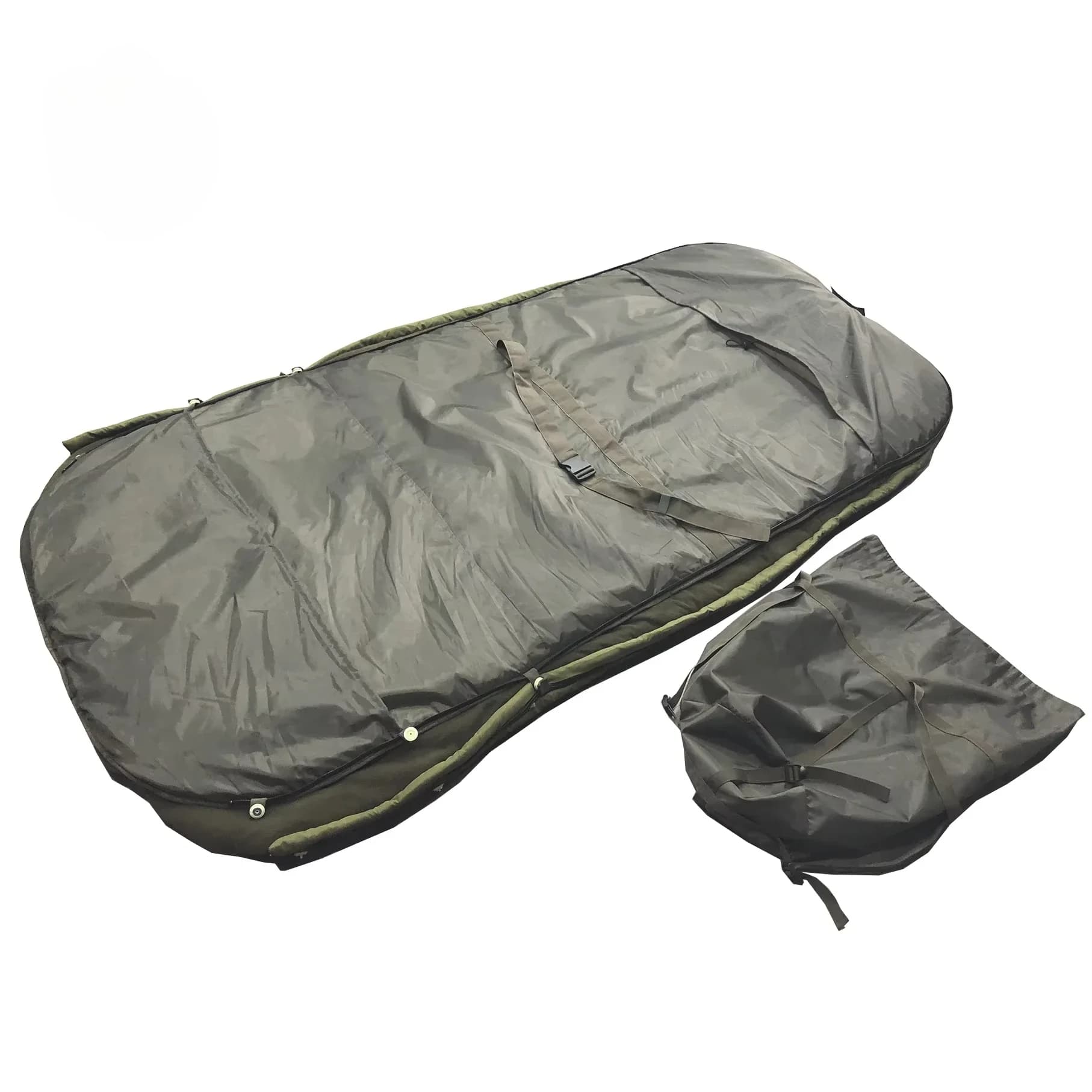 -Sacco nanna USB Heat Camp Bed for fishing, detachable grafen system, Oxford, fleece