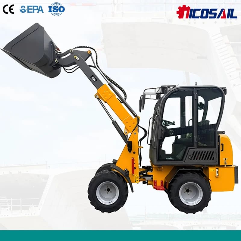 Electric Hydrostatic Telescopic Boom Loader Compact Wheel Loader Mini Loader CE Certified OEM for Construction Projects