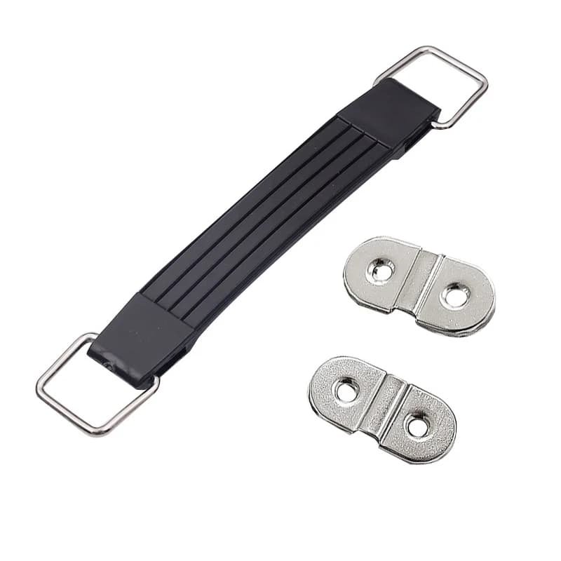 Maniglia Telescopica in Gomma per Valigie, Accessorio Portatile per Bagagli e Attrezzature Domestiche