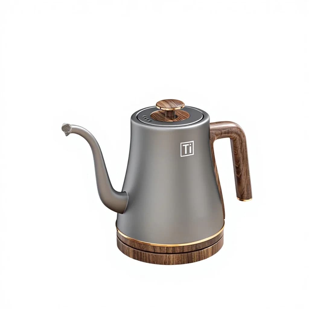 Pure Titanium Electric Kettle Household Brewing Tea Coffee Special Automatic Power-off Single Layer Inner Wall Marking