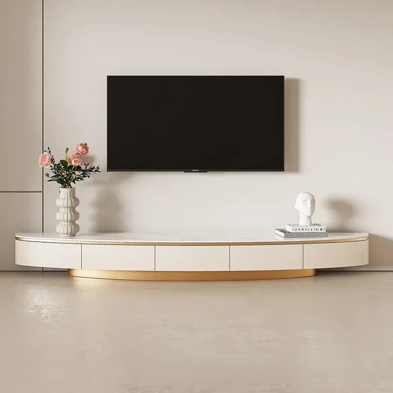 Mobile TV Semplice e Moderno, Tavolo Porta TV di Design, Cassettiera per Salotto, Corridoio, Archivio, Arredamento di Tendenza