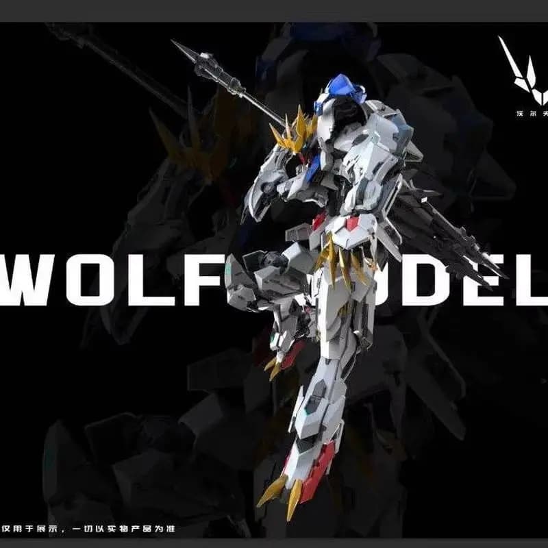 【DISPONIBILE】Wolf Technology Wolf King Alloy Skeleton 1/100 Barbatos Modello da Assemblare Kit Mecha Action Figure Giocattolo Regalo