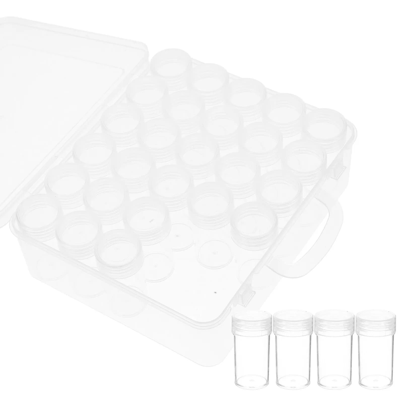 Scatola Organizzatrice per Semi in Plastica con Coperchio Trasparente per Semi di Fiori e Verdure, Accessori da Giardino, Portatile e Resistente in PP PS