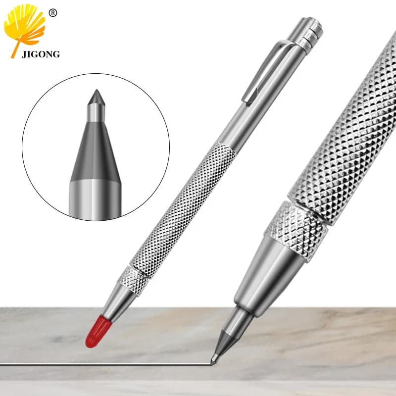 Ago per penna diamantata, acciaio al tungsteno per digitazione magnetica forte, pennarello per vetro, coltello per matita per piastrelle che dignitura magnetica forte e