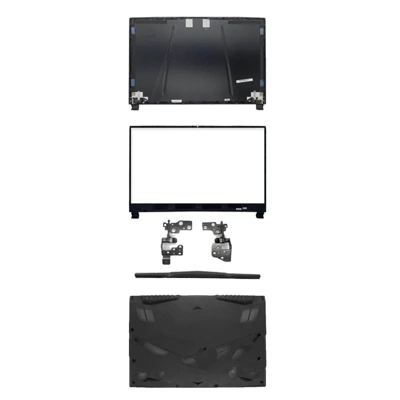 New LCD Screen Back Cover Front Bezel For MSI GE75 GP75 GL75 9SD MS-17E1 17E5 Hinges Leopard Laptop Top Case Screws 17.3 Inch
