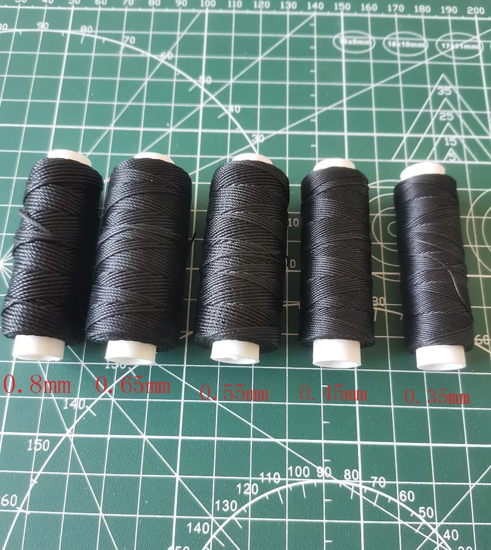 Modelling of ships Hobbies Accessories Professional ropes for ancient sailing Ladder fittings black rope DIY1 roll