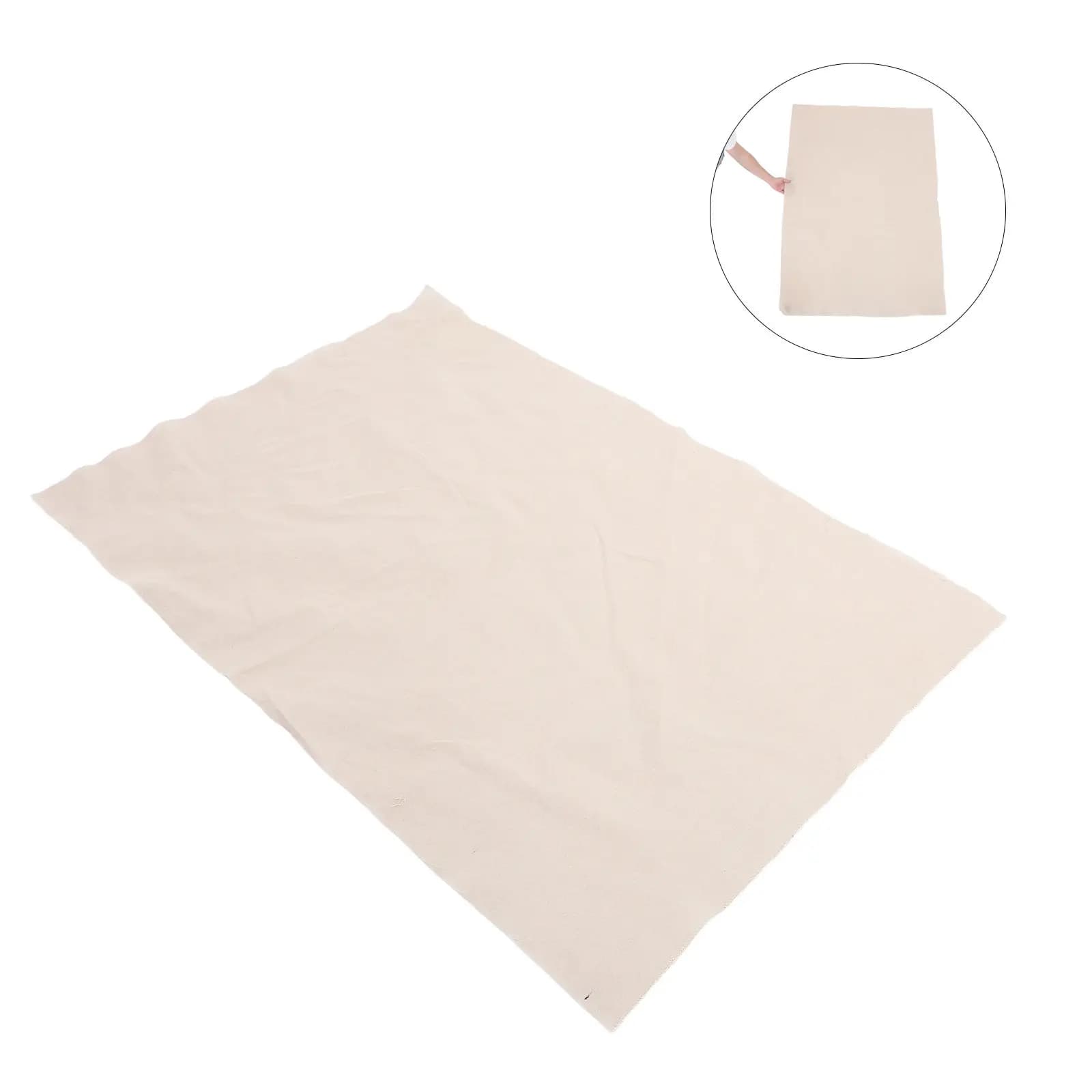 Lampshade Fabric Material Pre-Cut 55Inch Drum Lamp Shade DIY Repair Replacement Linen Soft Light Diffusion Home Lamp Shade