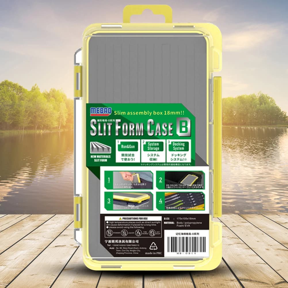 Portable Shopping Bags Fishing Equipment Boxes bait case with bait hook Containers for double-sided fishing gear