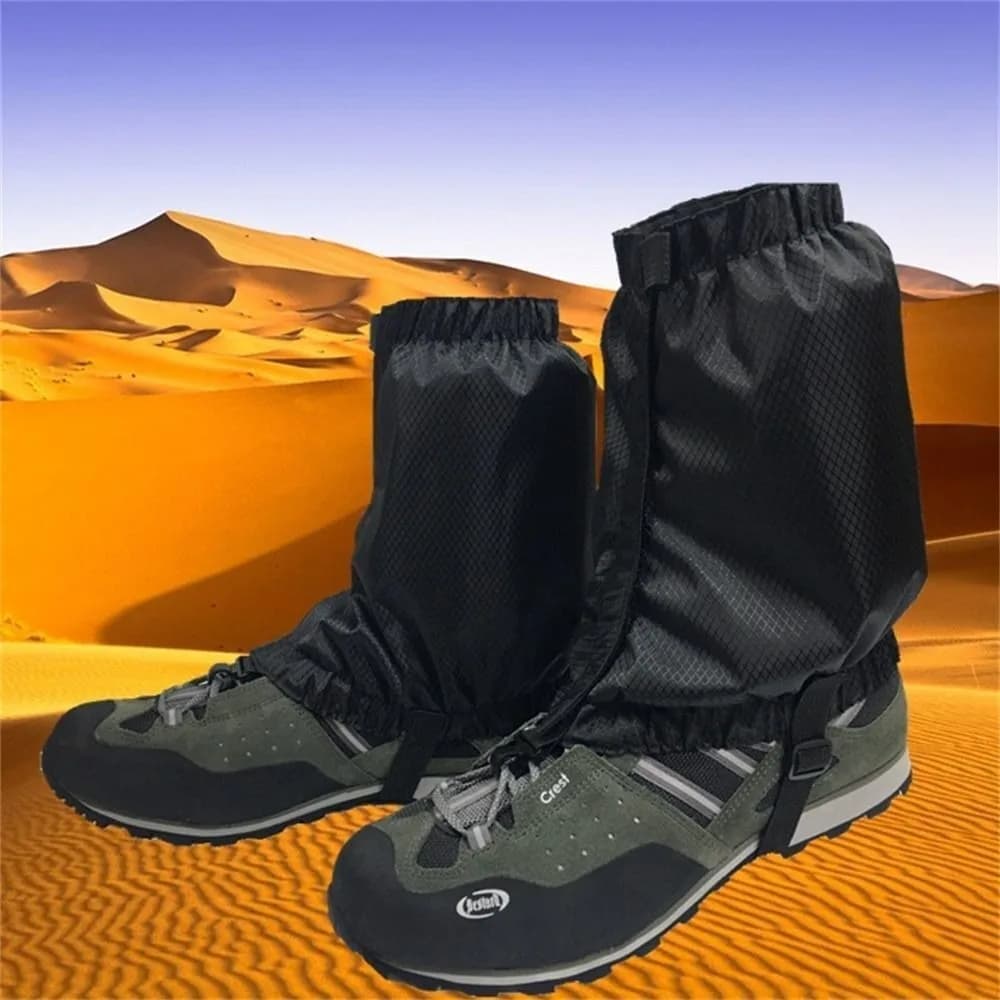 Portable Waterproof Leg Covers Oxford Cloth Breathable Legging Gaiter Leg Warmers Climbing Camping Hiking Ski Boot