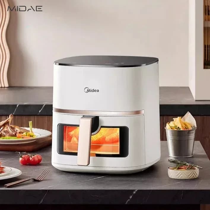 Air Fryer Midea domestica new multifunctional official air fryer visual large capacity without voltno without oil