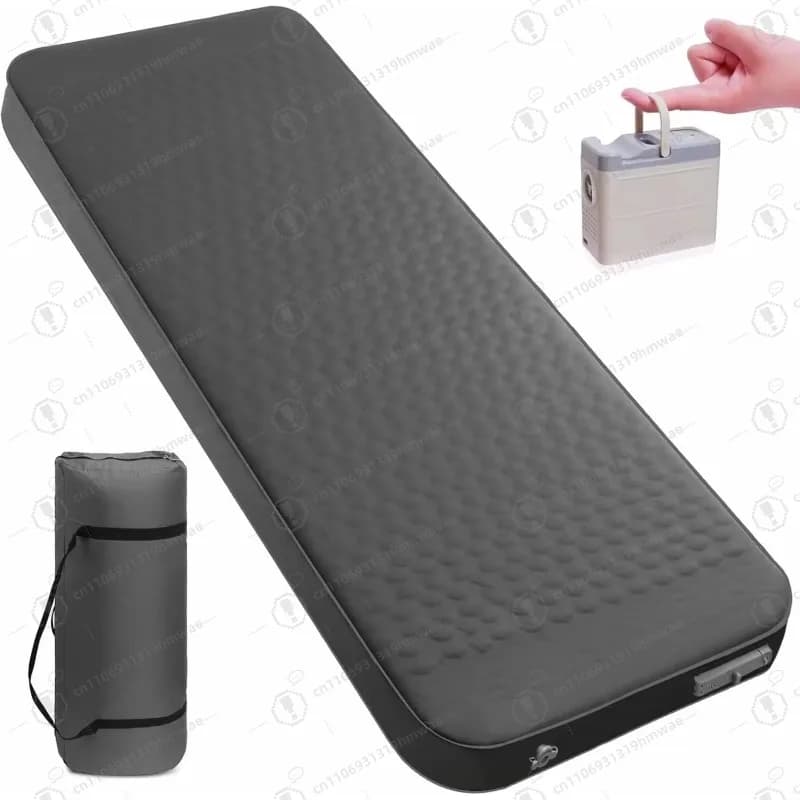 Materasso da campeggio leggero gonfiabile con cuscino d'aria Tappetino per dormire zaino impermeabile con cuscino d'aria portatile