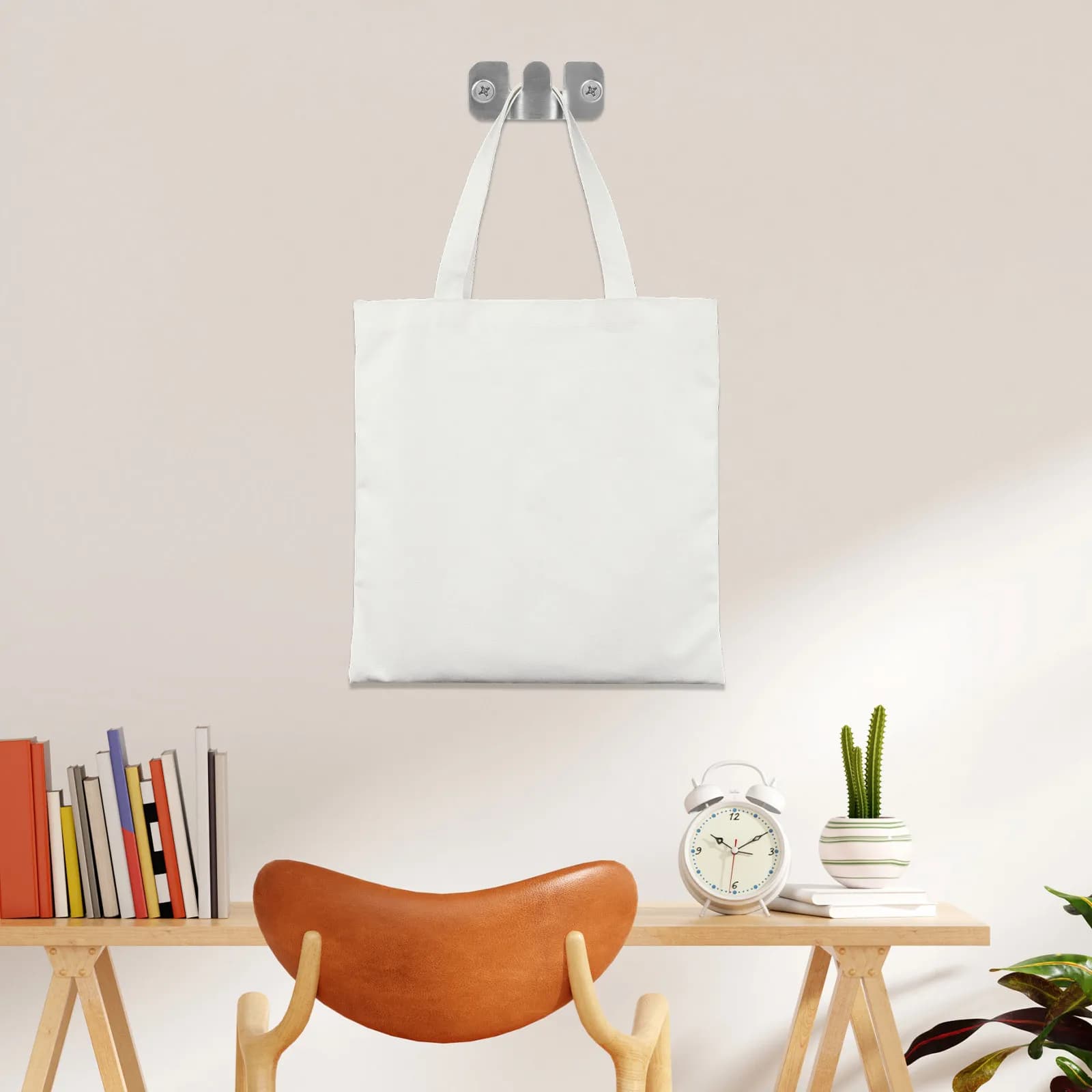 12 Pieces Metal Frame Hooks, Stainless Steel Wall Hangers Resistent Photo, Posters, Artworks and Decorations