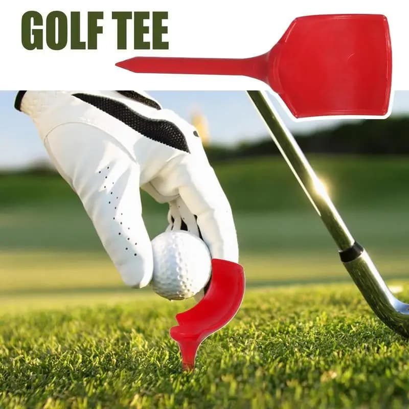 Divertenti magliette da golf a forma di sedia con meno attrito Tees da golf Indicatore di altezza di precisione per rotazione ridotta e bassa attrito a lunga distanza