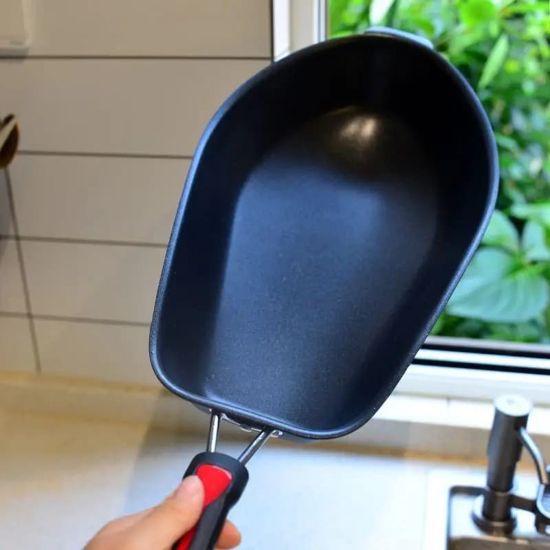Large fish pan, special fish-shaped frying pan, commercial teppanyaki, high temperature resistance