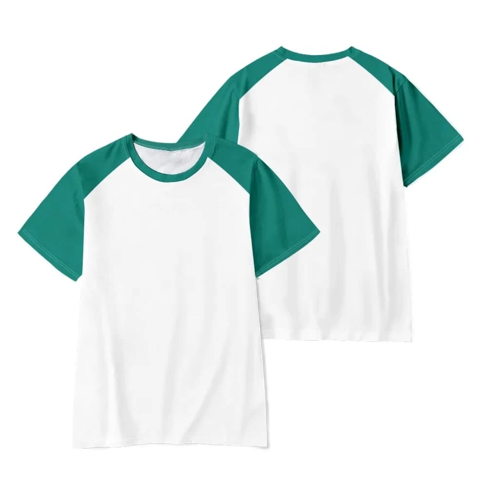 T-shirt Calamari Game Season 2 Costume Film Coreano 456 Cosplay Unisex Giacca Stampata con Numero Uniforme Horror Party Sportive Felpe con Cappuccio