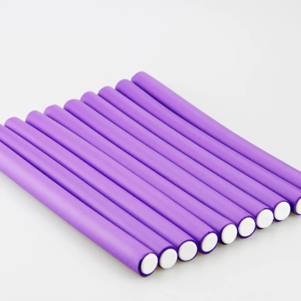 20 Pezzi Bigodini per Capelli a Onde Fredde, Senza Calore, per Capelli Lunghi, Medi e Corti, Bastoncini Lisci in Schiuma per Ricci a Spirale Fai da Te