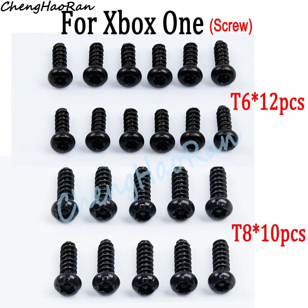 1 pezzo 9mm T8 viti 7mm T6 Set di viti per Xbox one per Xbox oneS X Slim Elite Controller Gamepad riparazione accessori di ricambio