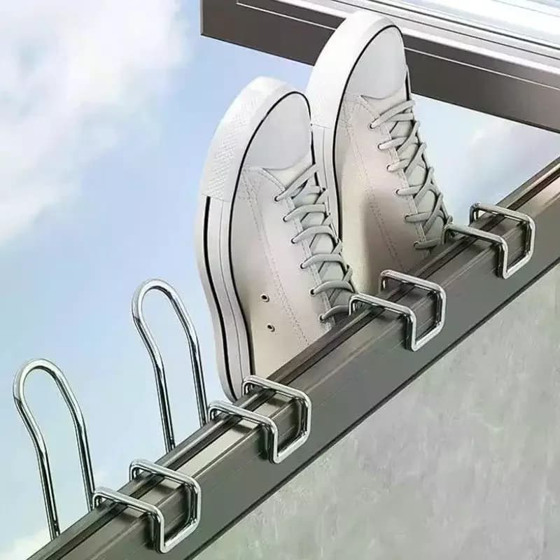 New set of 2 hangers multifunctional shoes space saving for drying and organization