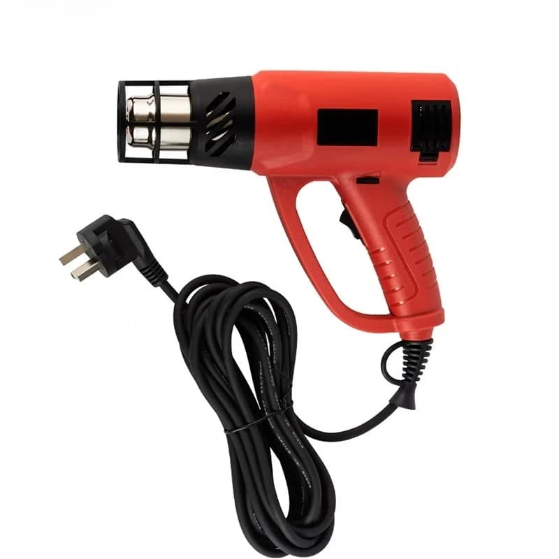 Pistola termica industriale ad alte prestazioni da 2000 W Pistola calda ad aria regolabile Ventilatore per pistola termica regolabile da 2000 W