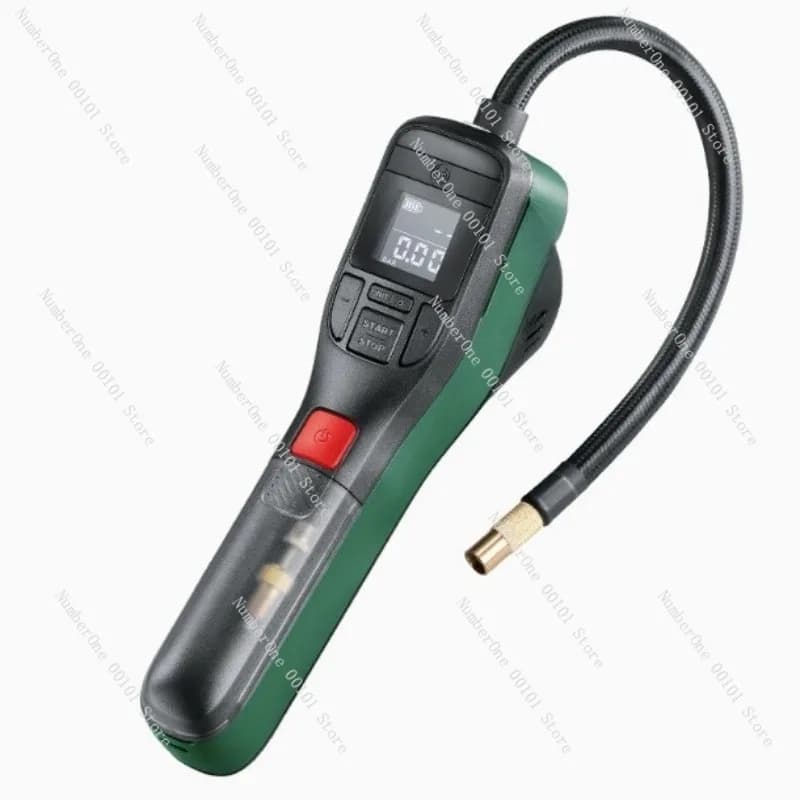 Pompa d'aria elettrica wireless, gonfiatore portatile, compressore d'aria elettrico multiuso da 3,6 V, gonfiatore compatto per pneumatici e palloni