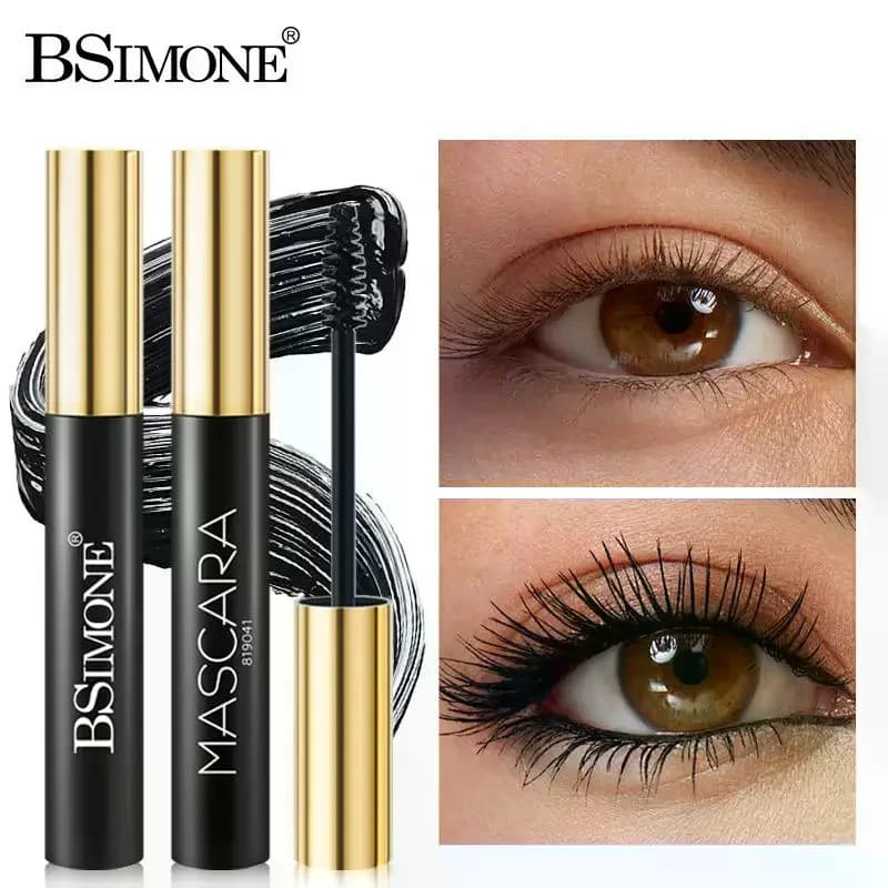 BSIMONE Volume Mascara Waterproof, Long-Lasting, Smudge-Proof, Easy To Apply,Unisex Eye Makeup Base And Setting