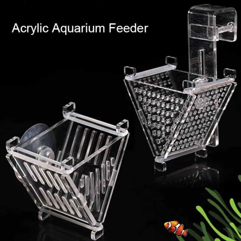 Nuovo acquario acrilico decorazione appeso serbatoio di pesce Mini vaso di cristallo Polka piantare acqua cilindro tazza accessori di alimentazione