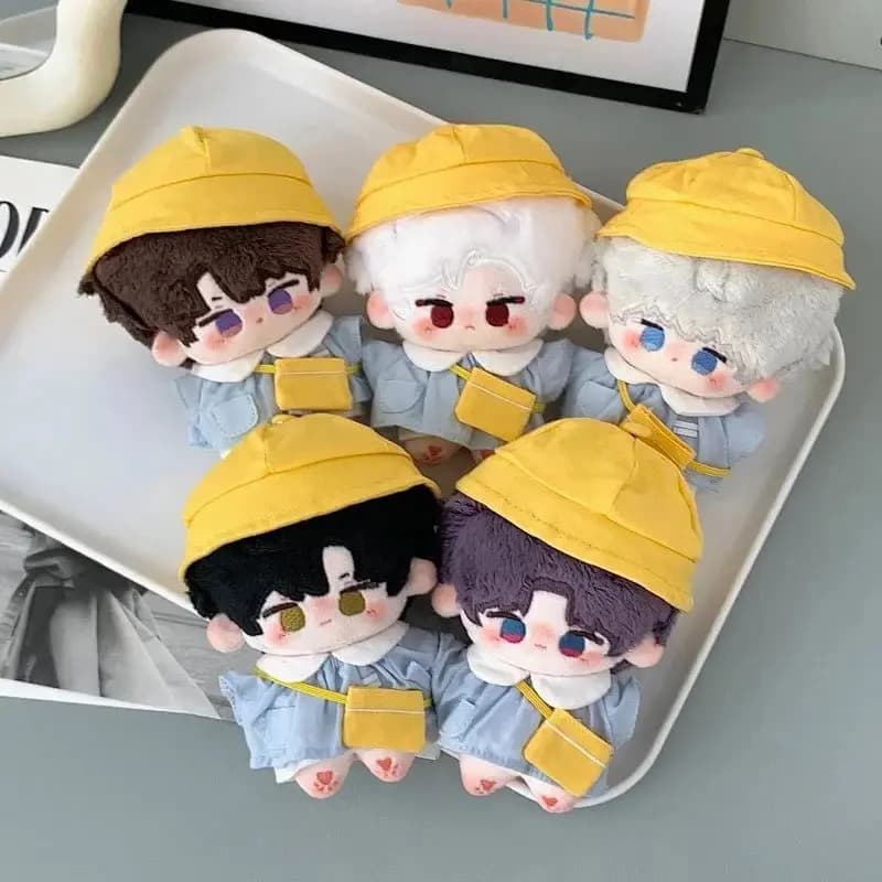 In Magazzino 10 cm Amore E Spazio Profondo Bambola di Cotone Rafayel Xavier Zayne Sylus Caleb Desktop Ornament Periferiche di Gioco Ventole Ragazza Regalo