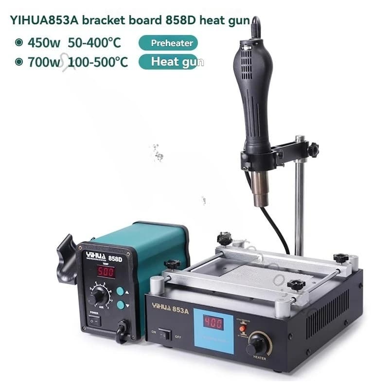 Constant Temperature Preheating Table BGA Reflow Station Lead-Free Heating Table Hot Air Gun Desoldering Table