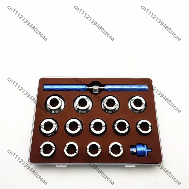 Complete Set of 15 Steel Pieces to Open Watches Case
