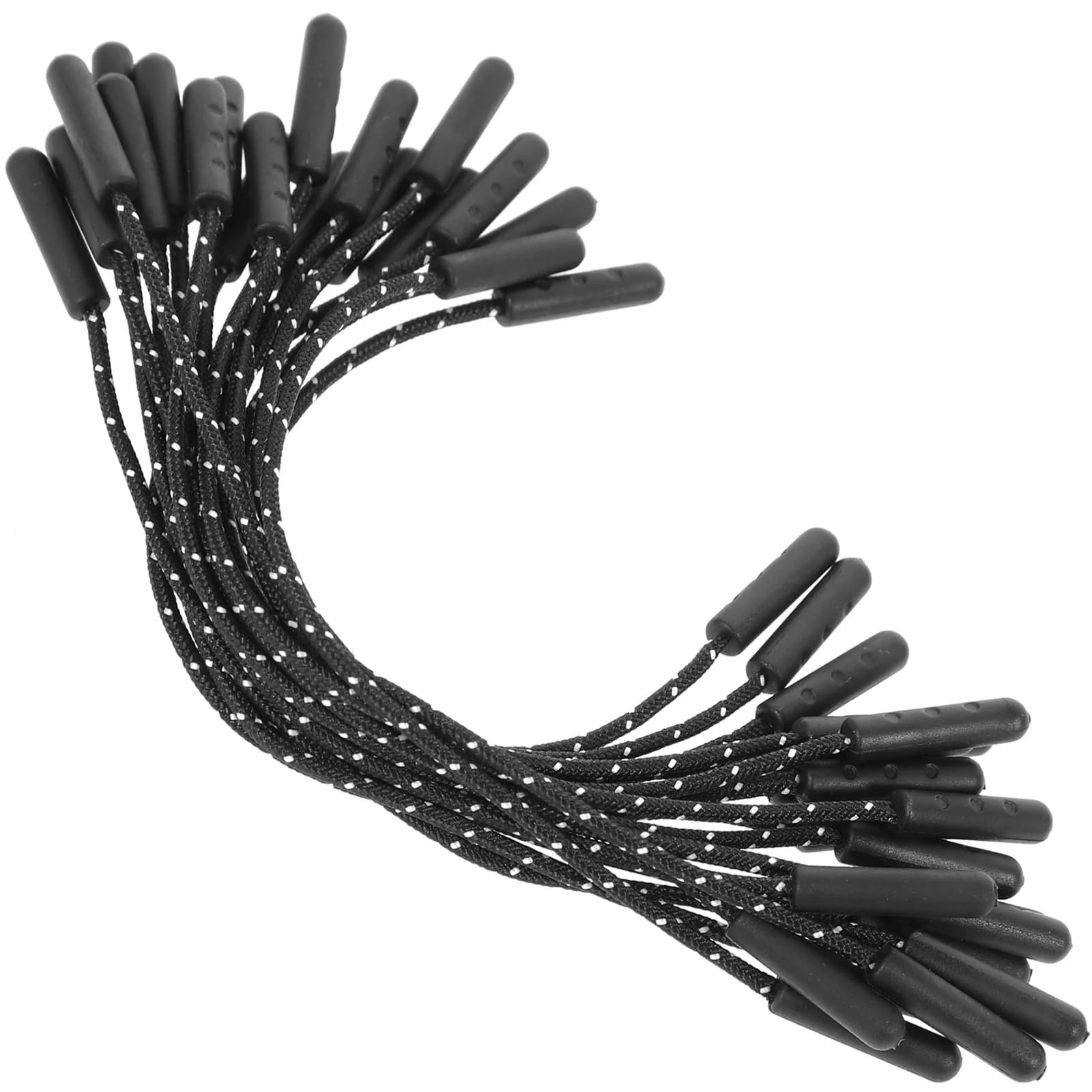 20 Pieces Tirazip with Double Cord Resistant for Spare Parts Hinges Bags Valigie Jackets Coats