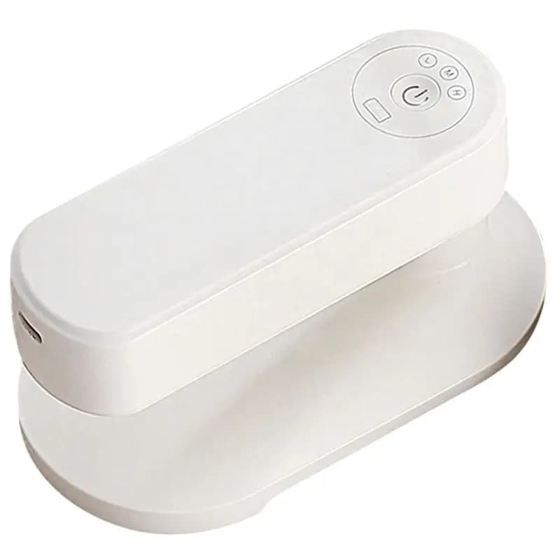 -November Ferro da stiro a vapore portatile ricaricabile tramite USB Mini vaporiera 3 livelli di calore 110 W Indumento da viaggio per indumenti a vapore