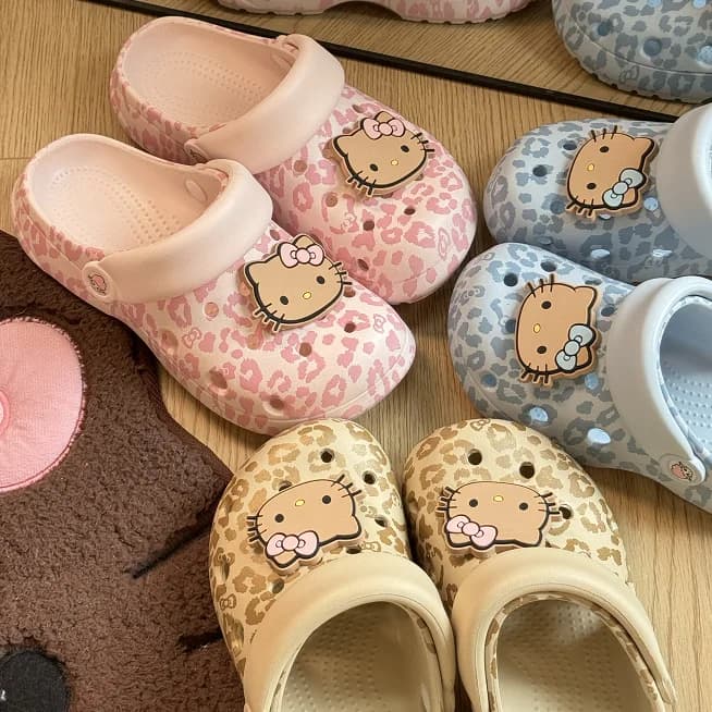 Ciabatte Estive con Stampa Leopardata, Trendy e Carine, Punta Chiusa, Traspiranti, Antiscivolo, Resistenti all'Usura, Pratiche per Spiaggia e Outdoor