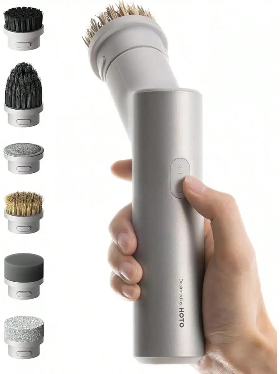 Set di spazzole per la pulizia delle fessure, spazzole multiuso con setole rigide per la pulizia profonda di cucina, bagno, fughe, lavandino, tazza, teiera, bottiglia, frullatore, angoli, spazi stretti e altro ancora