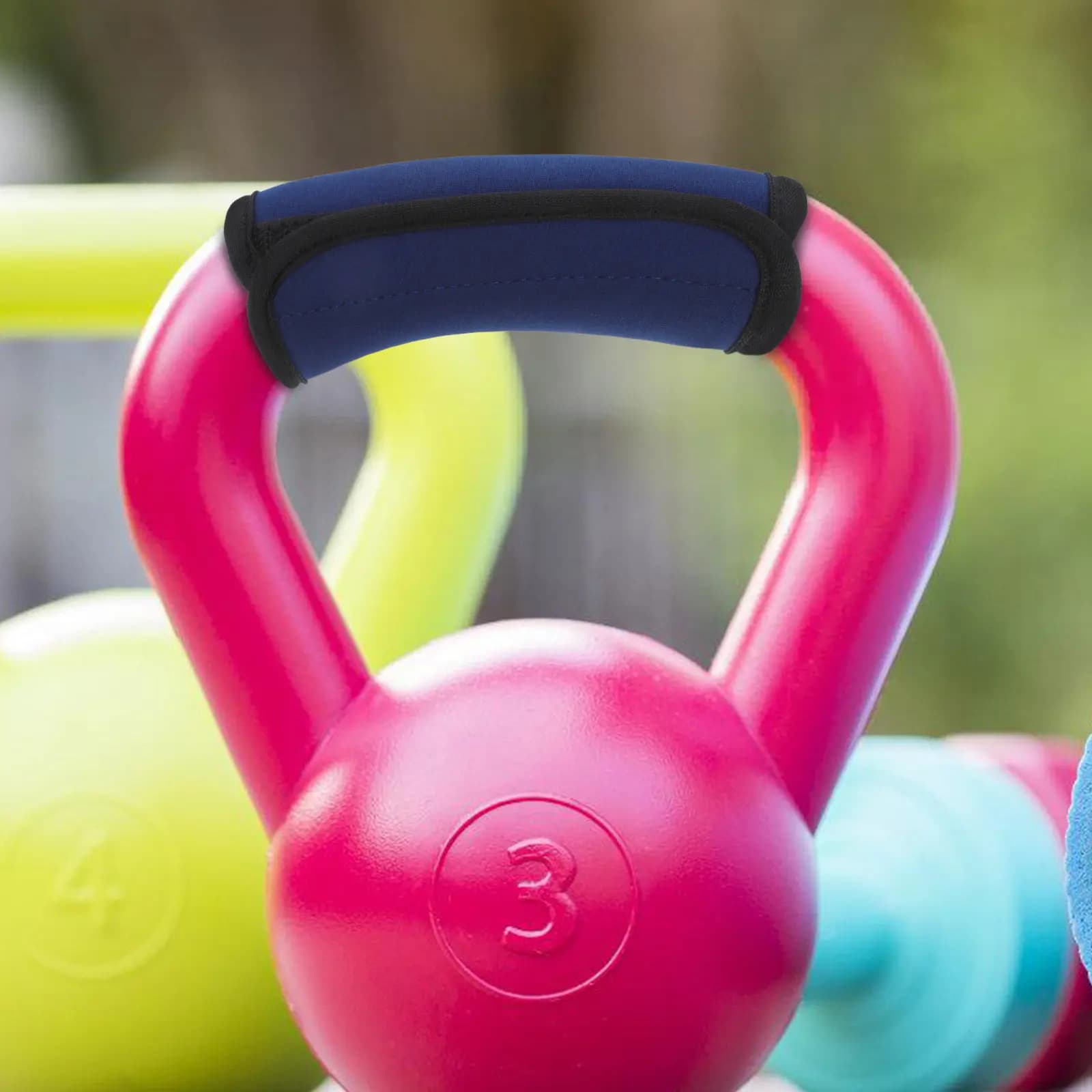 2 Pezzi Cuscinetti Versatili Staccabili per Bilanciere, Protezioni per Maniglie Pull-Up, Cuscinetti per Manubri, Protezione Antiscivolo per Barre da Palestra, per Allenamento