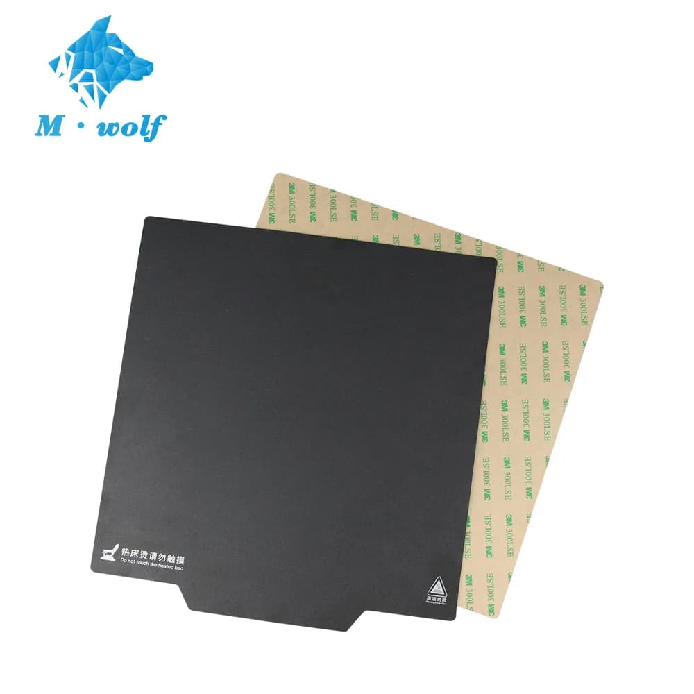 3D Printer Parts Magnetic Printed Bed Tape 220/235/310mm Wall decal for square heated bed Hot bed Construction plate Tape Flexible surface plate