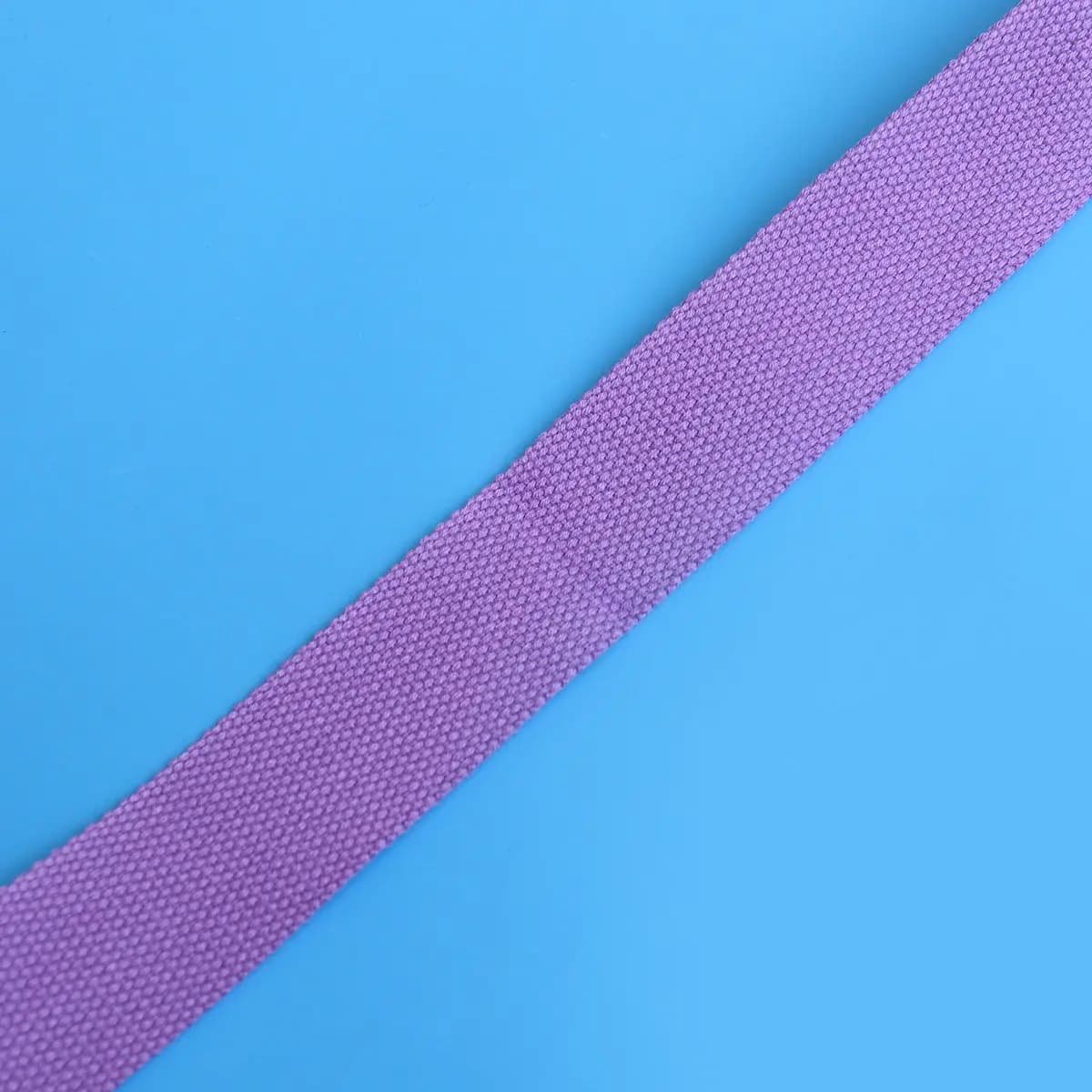 Cinghia per Tappetino Yoga in Cotone Regolabile 59x15 Pollici Nera, Tracolla per Trasporto Tappetino, Trasporto a Mani Libere, Previene lo Srotolamento