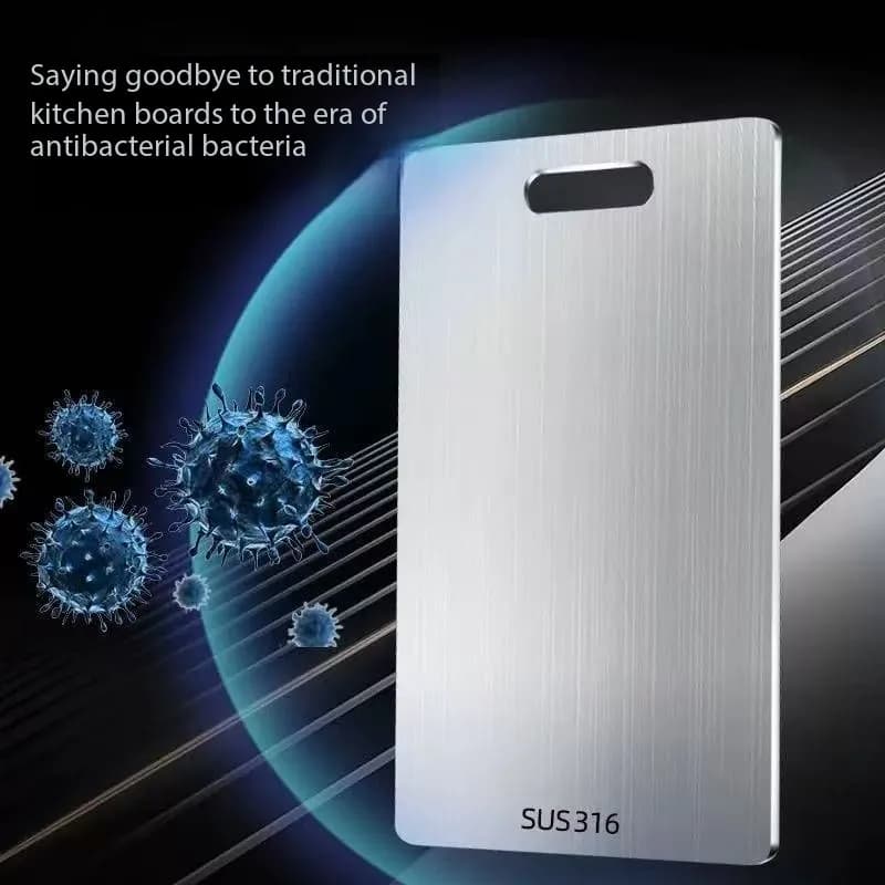 Stainless steel cutting board 316, antibacterial cutting board 304, large anti-mould cutting board, thickened kitchen for domestic use c