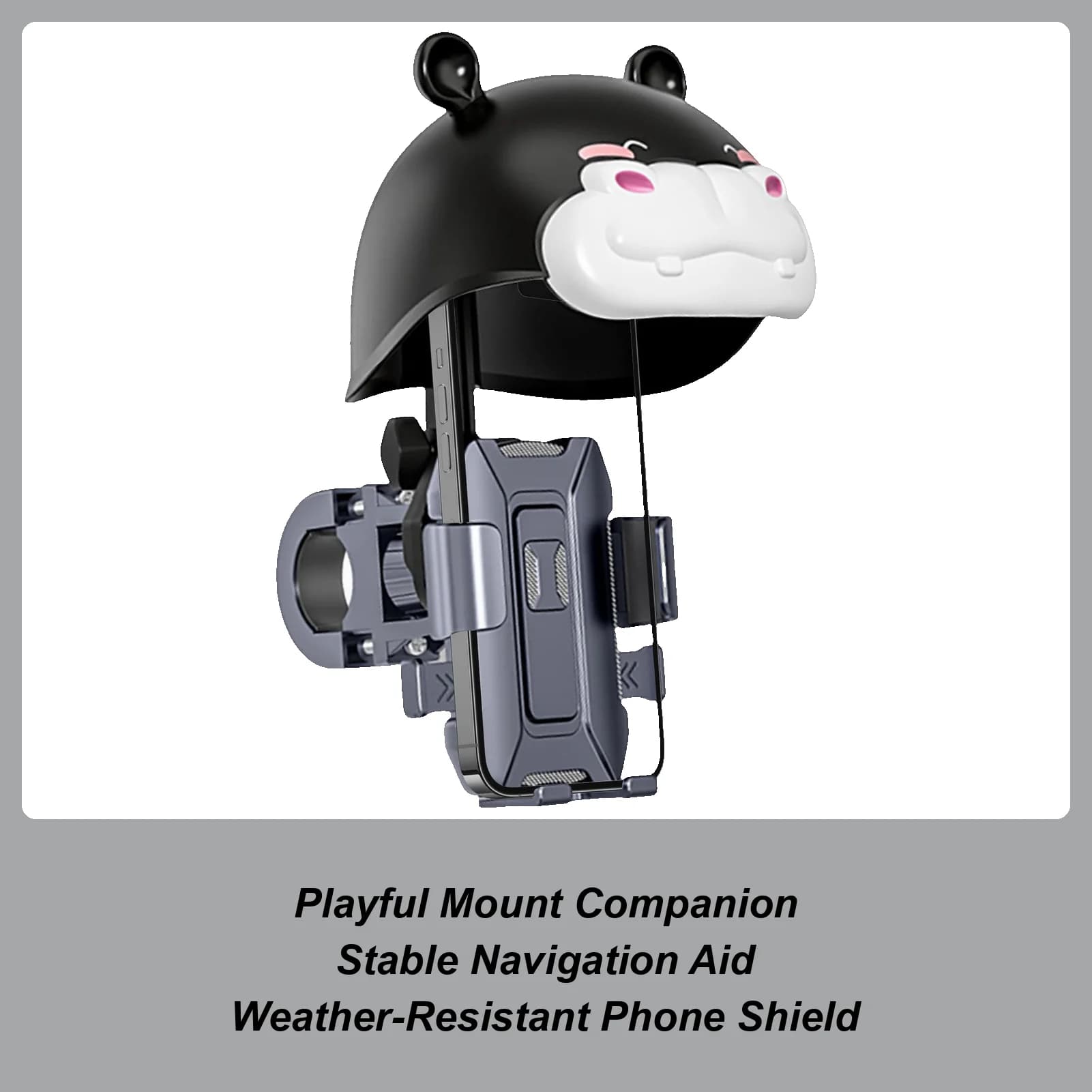 Support for mobile phone 360 degree rotation with helmet Quick release cycling mobile phone support for bike Moto Mountain Road