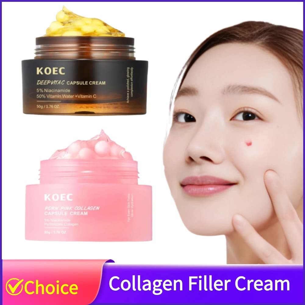Face cream with collagen jelly Reduces pores Nutre Hydrata Lifting Rassodante String Liscia Skin Care of Face