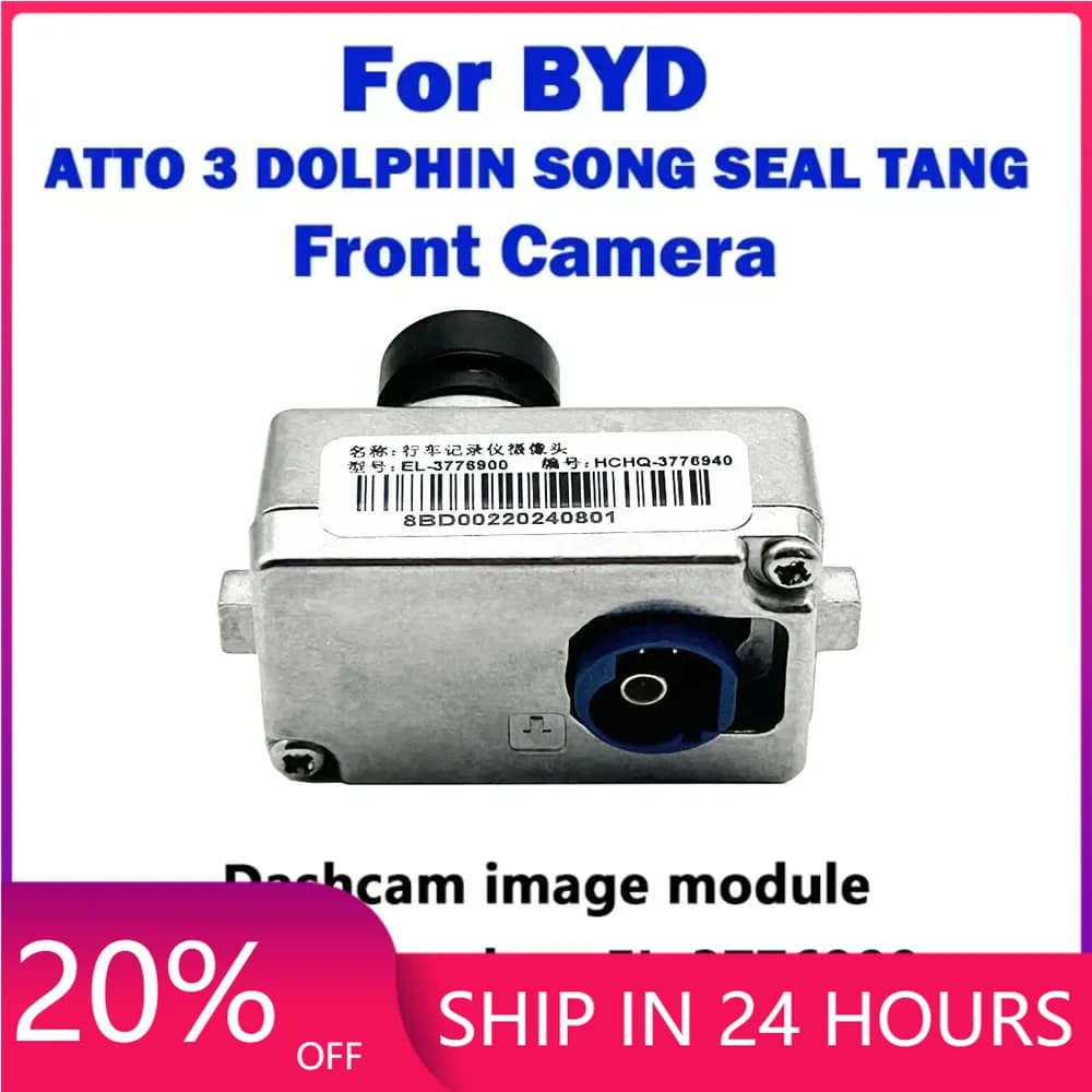 NEW1 For BYD Atto3 YUAN SONG DOLPHIN Dash Cam ADAS GPS Camera Car DVR Original Accessory Road Camera Vehicle-mounted camera BYD