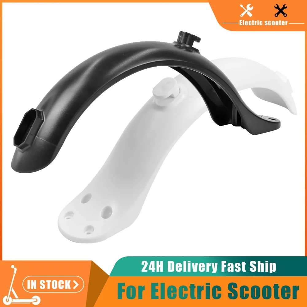 Per quattro viti foro parafango posteriore scooter elettrico ruota posteriore a quattro fori impermeabile fissaggio antispruzzo parte parafango nero